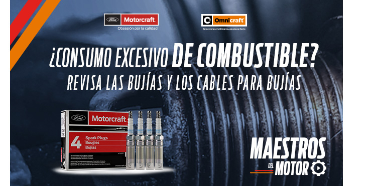 Conviértete en un Maestro del Motor: elige Bujías Motorcraft para un Rendimiento Superior